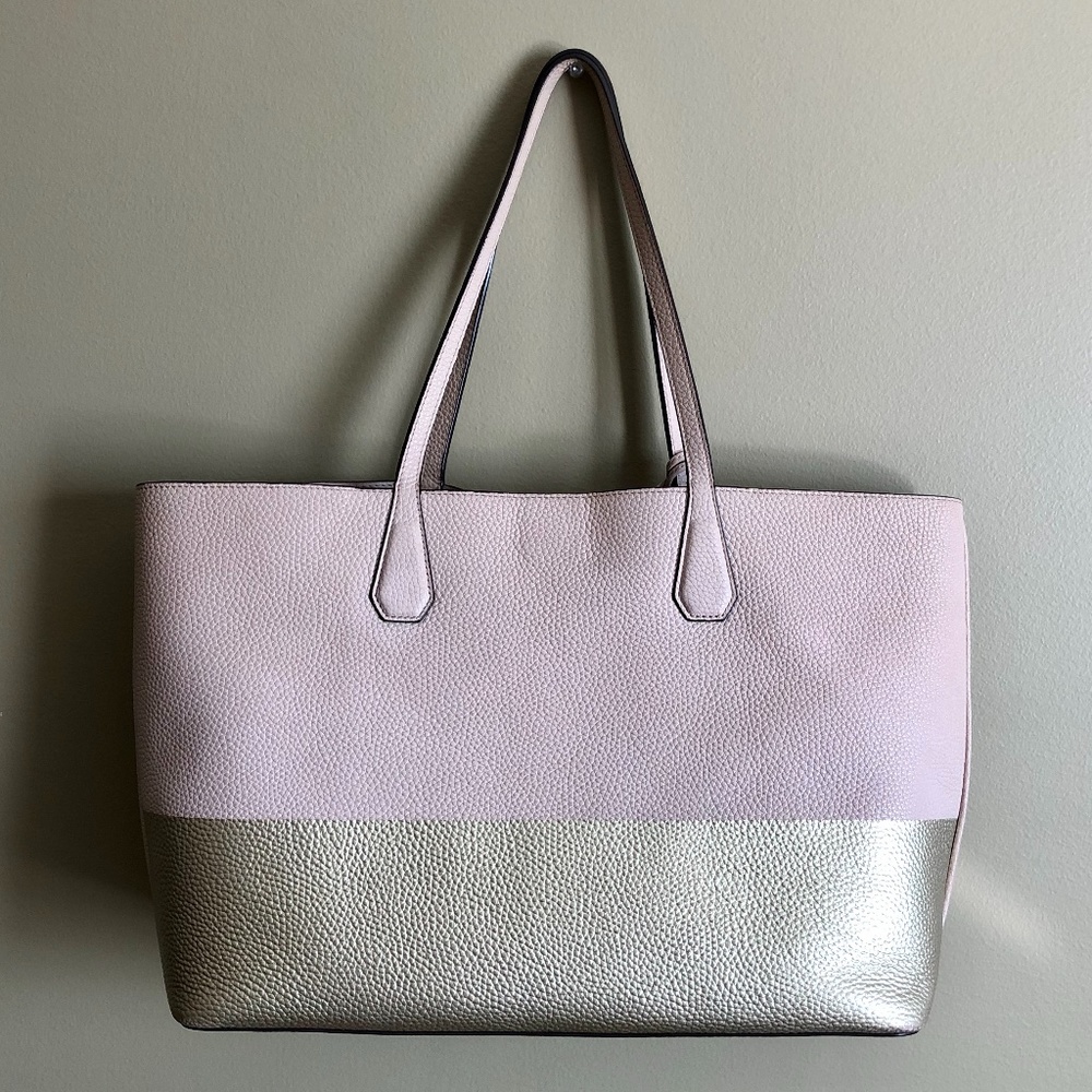 Tory Burch Color-Block Perry Tote - Picture 2 of 14